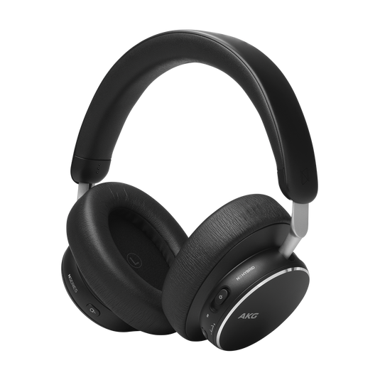 AKG N9 Hybrid - Black - Wireless over-ear noise cancelling headphones - Detailshot 2 image number null